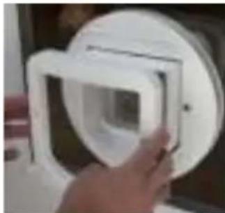 SureFlap Microchip - Installazione su porte o finestre in vetro - 7