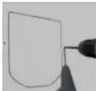 SureFlap Microchip - Installation sur une porte en bois ou plastique ou un mur en plâtre - 3