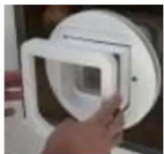 SureFlap Microchip - Installation sur une porte en verre ou une fenêtre - 7