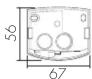 B.E.G. Luxomat LC 200 - Dimensions [mm] - 3
