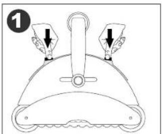 GRE RKFA100 - Onderhoud en aanpassing - De filter reinigen - 1