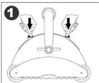GRE RKFA100 - Maintenance and adjustment - Cleaning the filter - 1