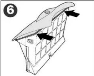 GRE RKFA100 - Maintenance and adjustment - Cleaning the filter - 6