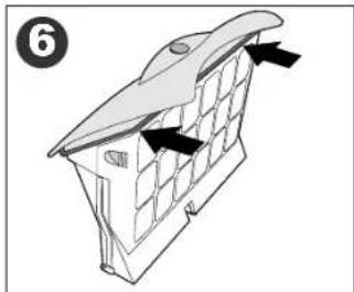 GRE RKFA100 - Entretien et réglage - Nettoyage du filtre - 2