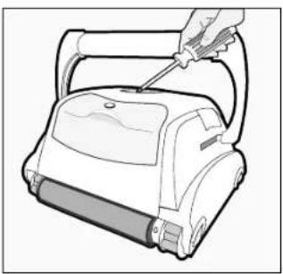 GRE RKFA100 - Reinigen van de pomppropeller: - 1