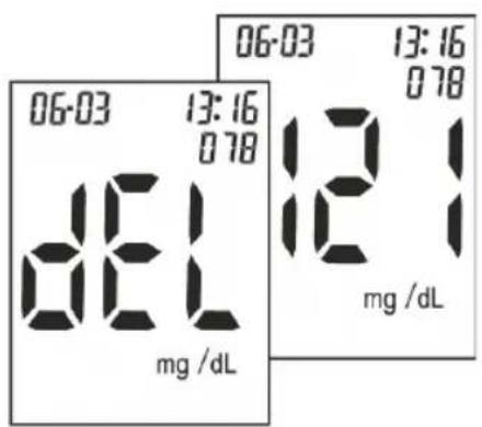 MEDISANA MediTouch - Consultation et suppression des résultats - 9