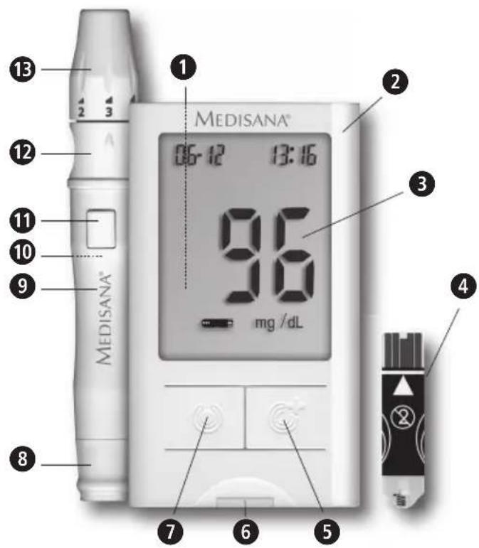 MEDISANA MediTouch - Blutzuckermessgerät MediTouch - 6