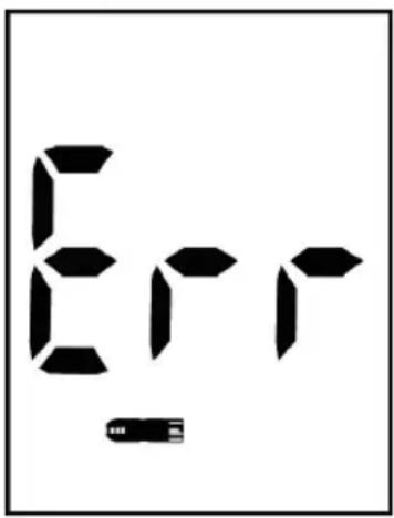 MEDISANA MediTouch - Fehleranzeigen - 1