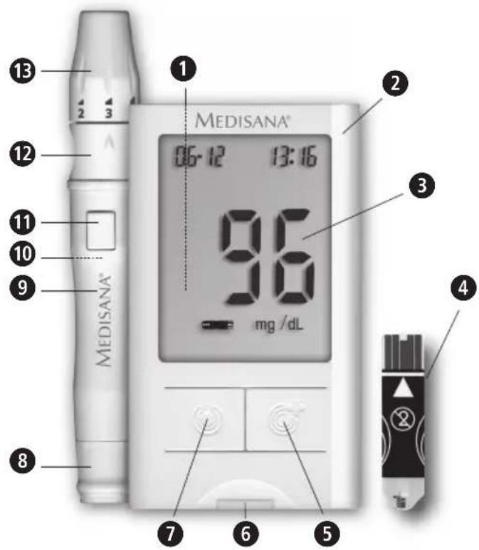 MEDISANA MediTouch - ...11 test with a blood sample - 1