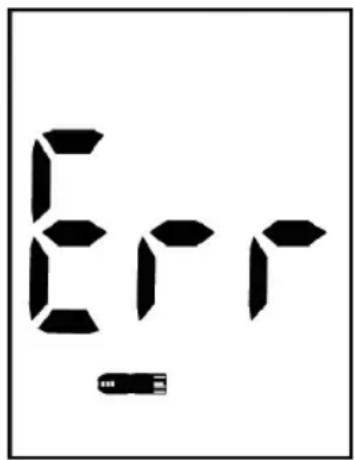 MEDISANA MediTouch - Visualizzazioni degli errors - 1