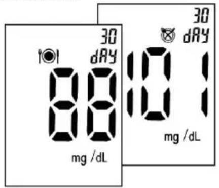 MEDISANA MediTouch - Selezionare e cancellare i risultati dei test - 1