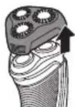 PHILIPS Series 3000 S3530 - Rengjøre klikk-på-skjeggstubbhetten (bare S3520, S3510) - 1