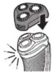 PHILIPS Series 3000 S3530 - Trimmen mit dem Dreitagebart-Aufsatz (nur S3520, S3510) - 1
