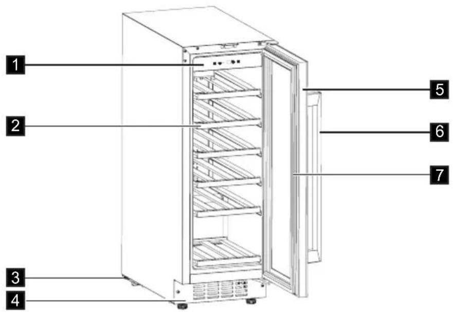 ELECTROLUX ERW0673AOA - POPIS VYROBKAU - 1