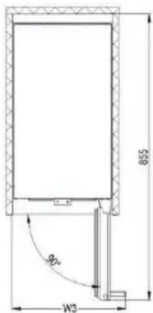 ELECTROLUX ERW0673AOA - Rozmery - 3