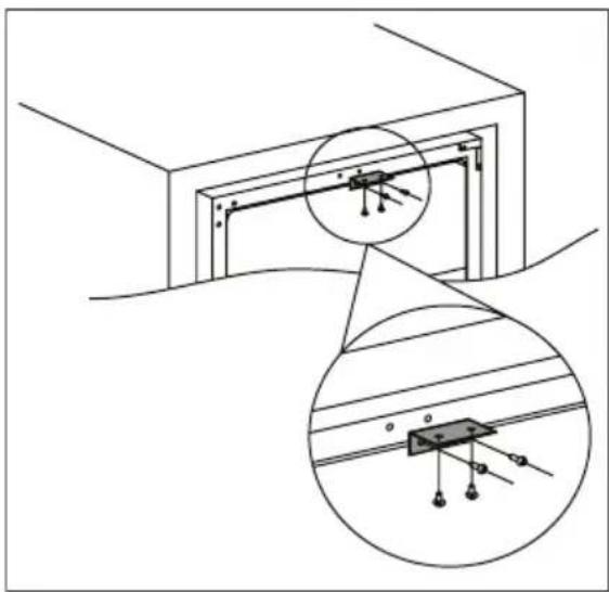 ELECTROLUX ERW0673AOA - Installera det övre fästet - 1