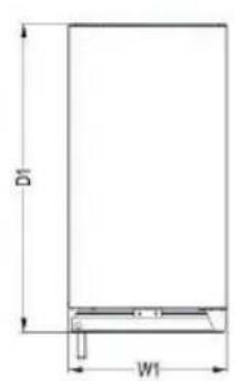 ELECTROLUX ERW0673AOA - INSTALLATIONSDIMENSIONER (MM) OG VENTILATIONSKRAV - 2