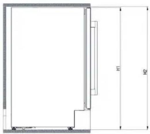 ELECTROLUX ERW0673AOA - Rozmery - 1