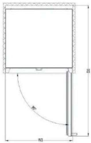 ELECTROLUX ERW1573AOA - ASENNUSMITAT (MM) JA ILMANVAIHTOVAATIMUKSET - 3