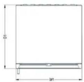 ELECTROLUX ERW1573AOA - INSTALLATIONS DIMENSIONER (MM) OG VENTILATIONSKRAV - 2