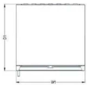 ELECTROLUX ERW1573AOA - ASENNUSMITAT (MM) JA ILMANVAIHTOVAATIMUKSET - 2