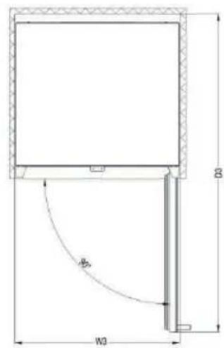 ELECTROLUX ERW1573AOA - INSTALLATIONSMÄTT (MM) OCH VENTILATIONSKRAV - 3