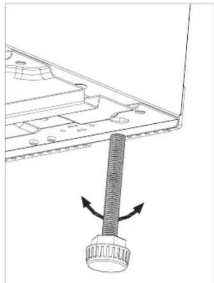 ELECTROLUX ERW1573AOA - Nivellering - 1