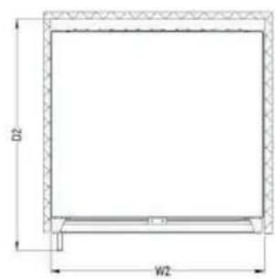 ELECTROLUX ERW1573AOA - INSTALAČNÍ ROZMÉRY (MM) A VENTILACNI POŽADAVKY - 4