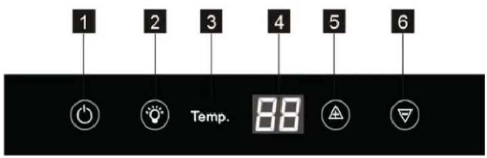 ELECTROLUX ERW1573AOA - OVLÁDACÍ PANEL - 1