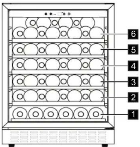ELECTROLUX ERW1573AOA - VINOPBEVARING - 2