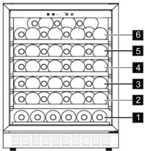 ELECTROLUX ERW1573AOA - PRZECHOWYWANIE WINA - 2