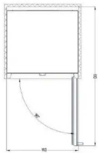 ELECTROLUX ERW1573AOA - DIMENSIONS D'INSTALLATION (MM) ET EXIGENCES DE VENTILATION - 3