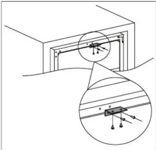 ELECTROLUX ERW1573AOA - Ylakannattimen asentaminen - 1