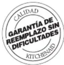 KITCHENAID 5KGM - Garantía de reemplazo sin dificultades - 1