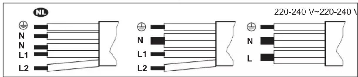 AEG IKB64431FB - Zweiphasiger Anschluss - 1