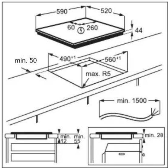 AEG IKB64431FB - Aufbau - 2