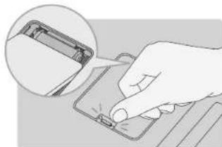NINTENDO Wii Balance Board - Installation des piles - 2