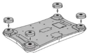 NINTENDO Wii Balance Board - Rallonges de pieds pour Wii Balance Board - 3