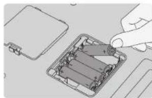 NINTENDO Wii Balance Board - Installation des piles - 1