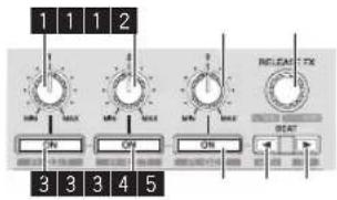 PIONEER DDJRR - Section des effets - 1