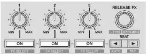 PIONEER DDJRR - Fonctionnement du FX de temps en mode multiple - 2