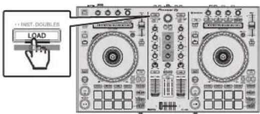 PIONEER DDJRR - Chargement d'un morceau sur la platine - 2