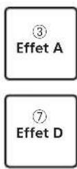 PIONEER DDJRR - Appuyez sur la touche de mode [PAD FX 1]. - 3