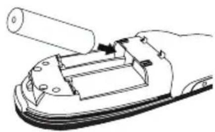 TARGUS AMP09EU - Nastavení dálkového prezentéru   Vložení baterií - 2