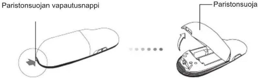 TARGUS AMP09EU - Kaukosäätinen asentaminen   Paristojen asettaminen - 1