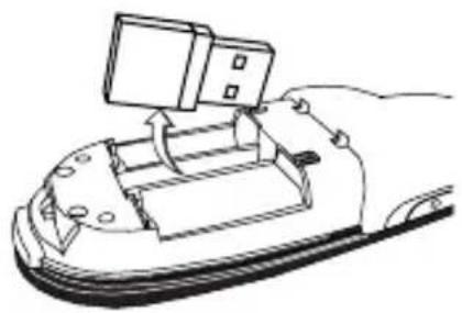 TARGUS AMP09EU - Configuración del Presentador Instalación de las Pilas - 3