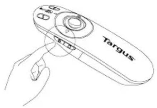 TARGUS AMP09EU - Uw afstandsbediening gebruiken - 3