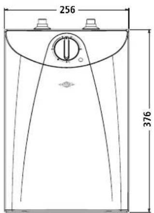 Clage S 5U - Configuration du chauffe-eau et pièces de rechange - 1