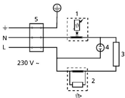 Clage S 5U - Raccordement électrique - 1