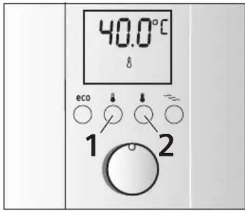 SIEMENS DE2427555 - Желаемая температура - 1